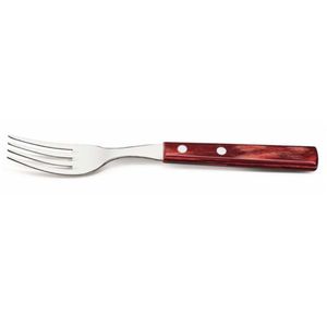 Garfo Mesa Inox Polywood Vermelho - Tramontina