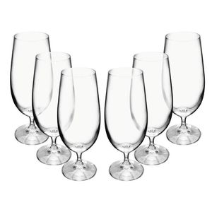 Conjunto 6 Taças Cristal Cerveja 380ml Gastro - Ricaelle