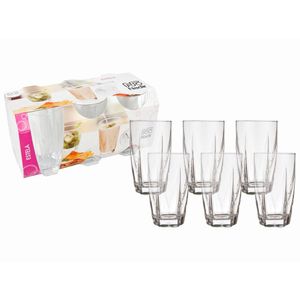 Conjunto 6 Copos Estela Long Drink 460ml - Nadir