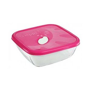 Assadeira Quadrada 700ml Com Tampa - Nadir