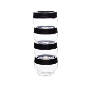 Kit Organizador Gire Trave 04 Peças 155ml Cada - Plasútil