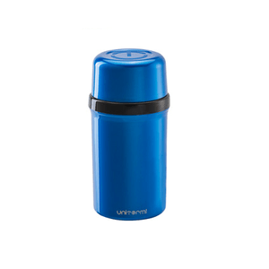 Garrafa Térmica Fano 250ml Azul Metalizado - Unitermi