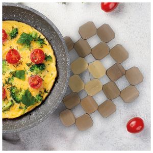 Descanço de Panela Bambu 12,5x12,5cm - honeyhome