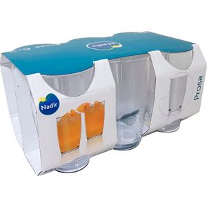 Jogo de Copo Long Drink Prosa 6 Peças 300 ml Nadir
