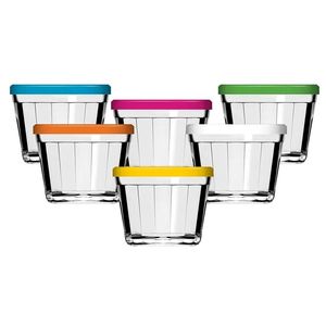 Tigela de Vidro Americano 350ml com Tampa - Nadir