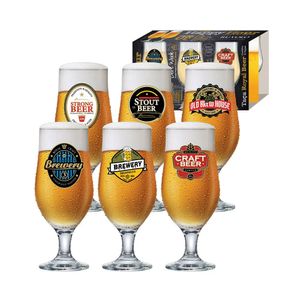 Jogo de Taças de Vidro 330ml 6 Peças Royal Beer - Ruvolo
