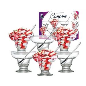 Conjunto para Sobremesa de Vidro 12 Peças New Cancun - Ruvolo