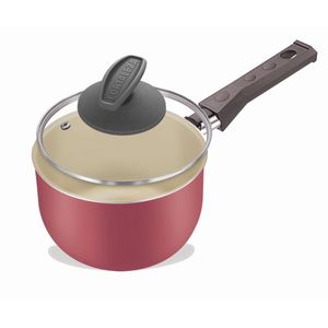 Panela Artistic Colors nº12 com Tampa de Vidro Sortida - Alumínio Fortaleza