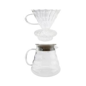 Coador Café Vidro Com Suporte 11x11cm 650ml - Clink