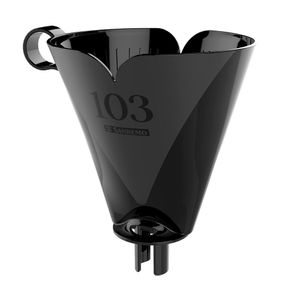 Suporte Plástico Para Filtro de Café Tamanho 103 Preto - Termic