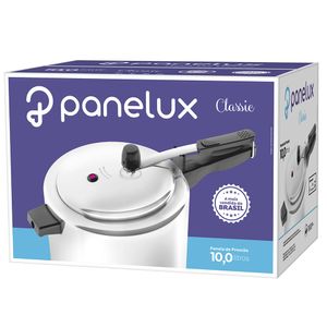 Panela de Pressão 10 Litros Classic Polida - Panelux