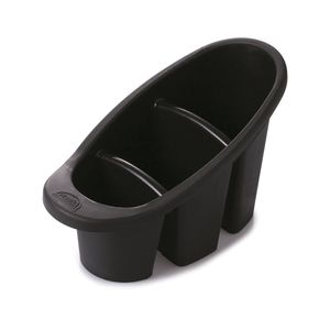 Escorredor de Talher Plástico Preto - Plasútil