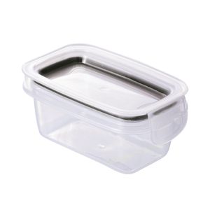 Pote Plástico Trava Mais Detalhe Preto 175ml - Plasútil