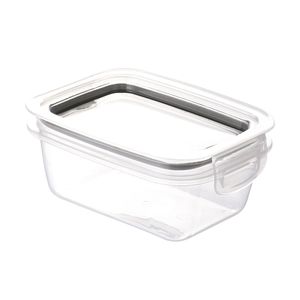 Pote Plástico Trava Mais Detalhe Preto 360ml - Plasútil