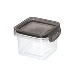Porta_Mantimentos_Hermético_Quadrado_Trava_Mais_Plástico_Detalhe_Preto_380ml__-_Plasútil