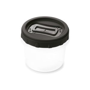 Pote Clic 720ml Plástico Tampa Rosca Preta - Plasútil
