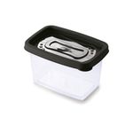 Pote_Clic_Retangular_Plástico_Tampa_Preta_430ml_-_Plasútil