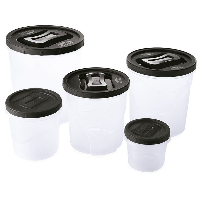 Conjunto_5_Potes_720ml-_18_Litros-_32_Litros-45_Litros-_76_Litros_Plastico_Tampa_Rosca_Preta_-_Plasutil