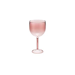 Taça Gin Rose de Plástico 580ml AP1023ROT - Plastifesta