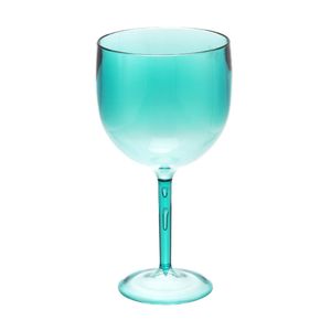 Taça Gin Verde de Plástico 580ml AP1023VDT - Plastifesta