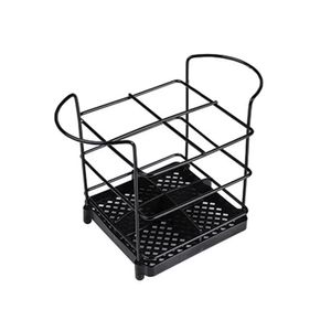 Porta Talheres de Aço Preto 15x19x12cm - Utimil