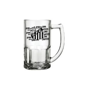 Caneca Santos Vidro Bristol 340ml - Allmix