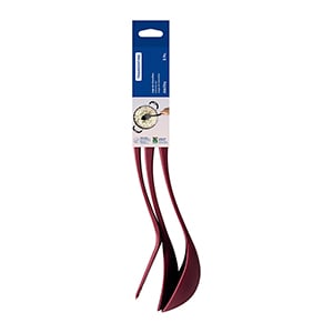 Jogo Utensílio Abiliti Nylon Vermelho 3 Peças 34x6,7x8,3cm - Tramontina