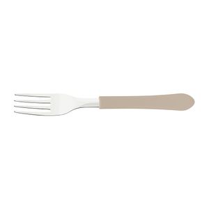 Garfo Mesa Leme Inox Com Cabo Plástico Cinza - Tramontina