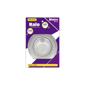 Ralo Inox Prata 9cm - Western Home