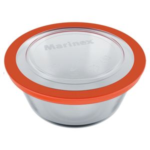 Forma Redonda Pequena com Tampa Plástica 600ml - Nadir
