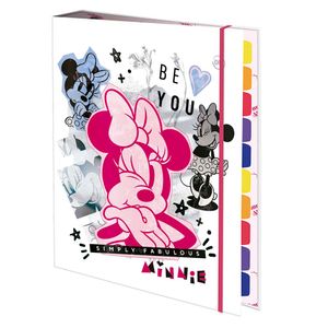 Fichário Universitário Minnie Be You Simply Fabulous 48 Folhas - Dac