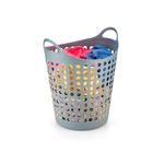 Cesto_de_Roupas_Flexível__Plástico_Cinza_44_Litros_-_Arthi
