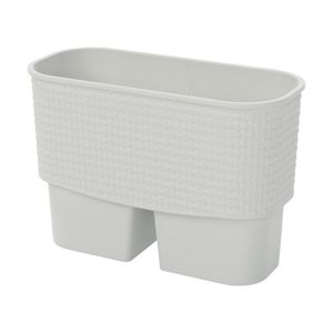 Escorredor de Talheres Tear A1 Plástico Cinza Clean - Plasútil