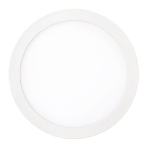 Luminária Led Sobrepor Redonda Slim 24w 3000k 30cm - Kian