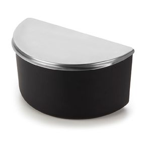 Saleiro Pop Inox Preto 1kg - Metal Forma