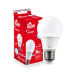 Lâmpada Led 9w 6500k Bivolt - Kian