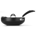 Frigideira_Wok_Antiaderente_Dom_Com_Cabo_30cm_Alumínio_Preto_2,3mm_-_Multiflon
