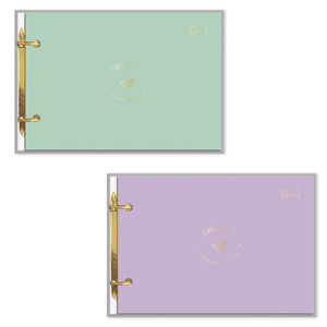 Mini Caderno Fichário Argolado Capa Dura Sweetly Sortido 50 Folhas - Cadersil