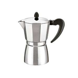 Cafeteira Italiana 9 Xicaras Com Alça Prata - Hauskraft
