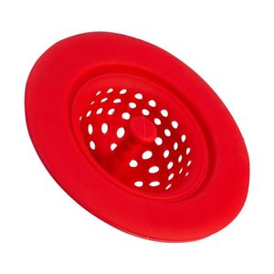 Ralo Para Pia Em Silicone Vermelho 11,30cm - Milk