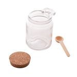 Porta_Tempero_Vidro_Com_Colher_de_Bambu_E_Tampa_Rolha_240ml_-_Lyor