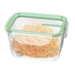 Pote_Plástico_Transparente_Com_Travas_Tampa_Verde_Menta_537ml_-_Sanremo