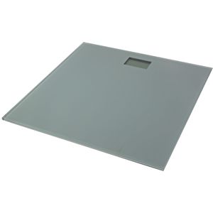 Balança de Chão 180kg Vidro Cinza - Casambiente