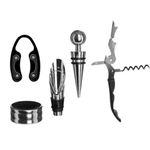 Kit_5_Acessórios_Para_Vinho_Com_Estojo_Livro_-_Hauskraft