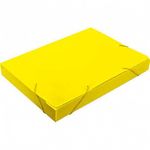 Pasta_Escolar_com_Elástico_35mm_Novaonda_Plástico_Amarelo_Ref.020306_Polibrás