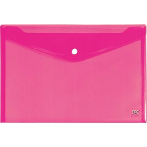 Malote A4 com Botão Rosa 1 Unidade 653PPRS - Dac