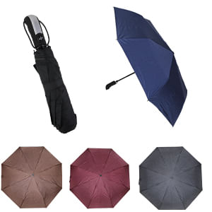 Sombrinha Semi-automática Impermeável Uv 2 Dobras Lisa Cabo Telescópico Sortida 55cm B0119-bee