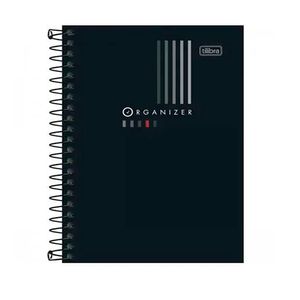 Caderneta Espiral Flexível 1/8 Organizer 80 Folhas 305251 - Tilibra
