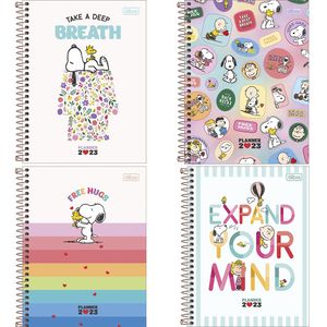 Agenda Espiral Planner Capa Dura Snoopy Sortida 301353 - Tilibra