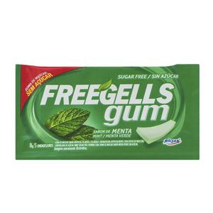 Chiclete Freegells Gum Menta 8g 1 Unidade 732 - Riclan